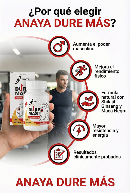 DURE MAS® El SECRETO NATURAL PARA TENER MAS RENDIMIENTO